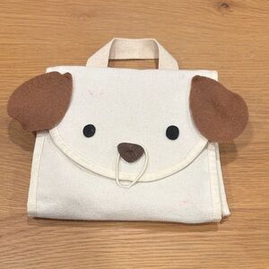 Panda !! 3/$15 !!  crate fold out puppy soft book with figurines